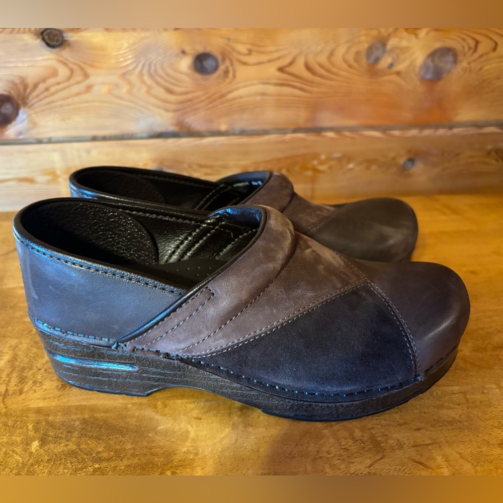Dansko Brown Clogs
